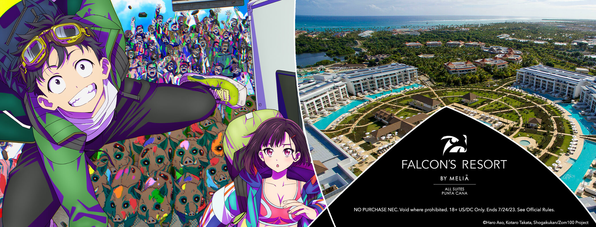 Join the Zom 100 Scavenger Hunt. Complete the challenges for a chance to win an all-inclusive vacation!